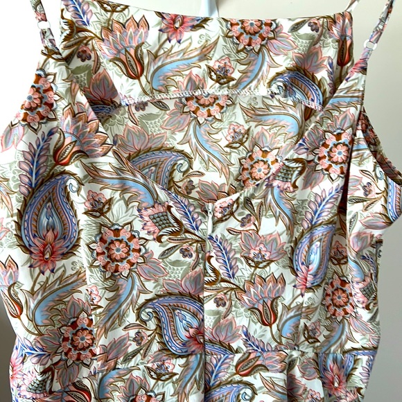 Worn only once. Zipper in back. Adjustable straps. Excellent condition. - Picture 3 of 3